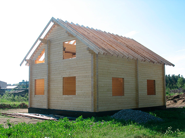 Строительство домов из клееного бруса